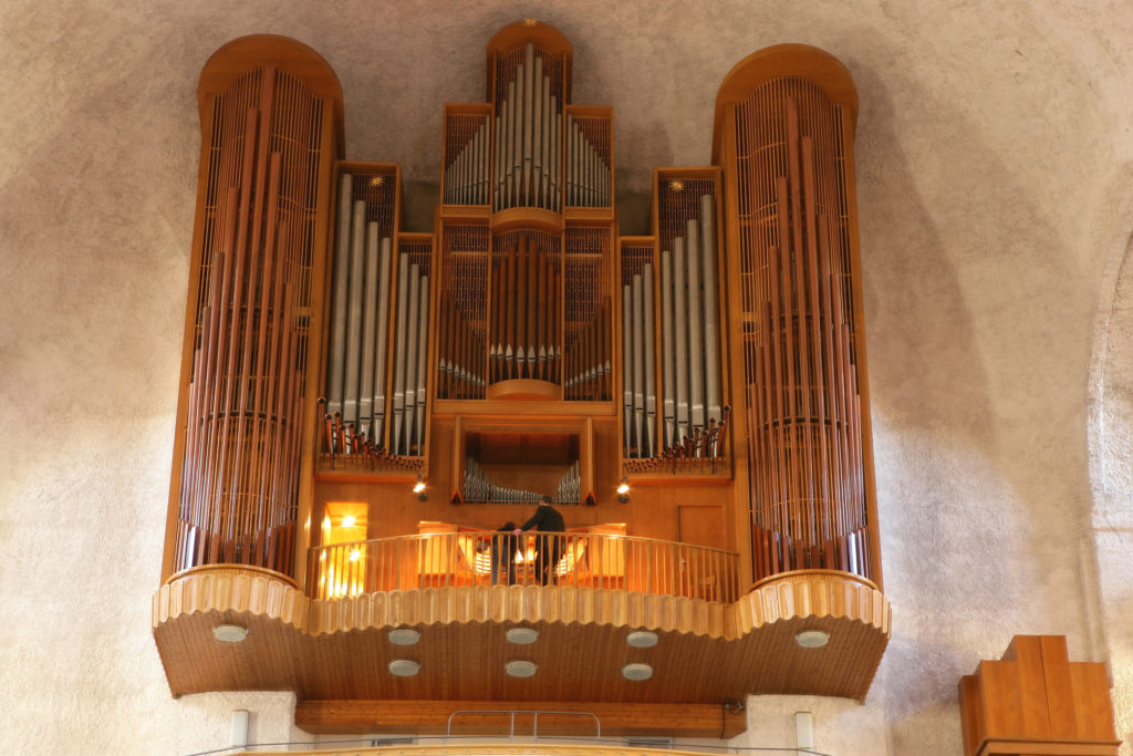 Orgelbau in der Kreuzkirche Dresden 4